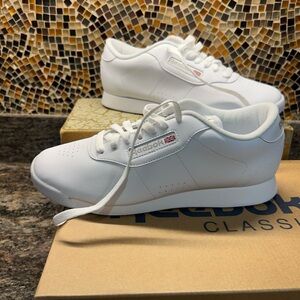 Reebok Classic White Athletic Shoes